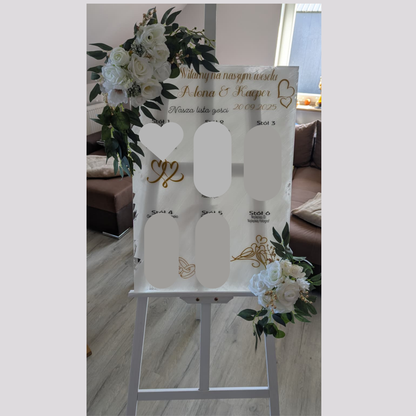 Tablica powitalna z akrylu – personalizowana