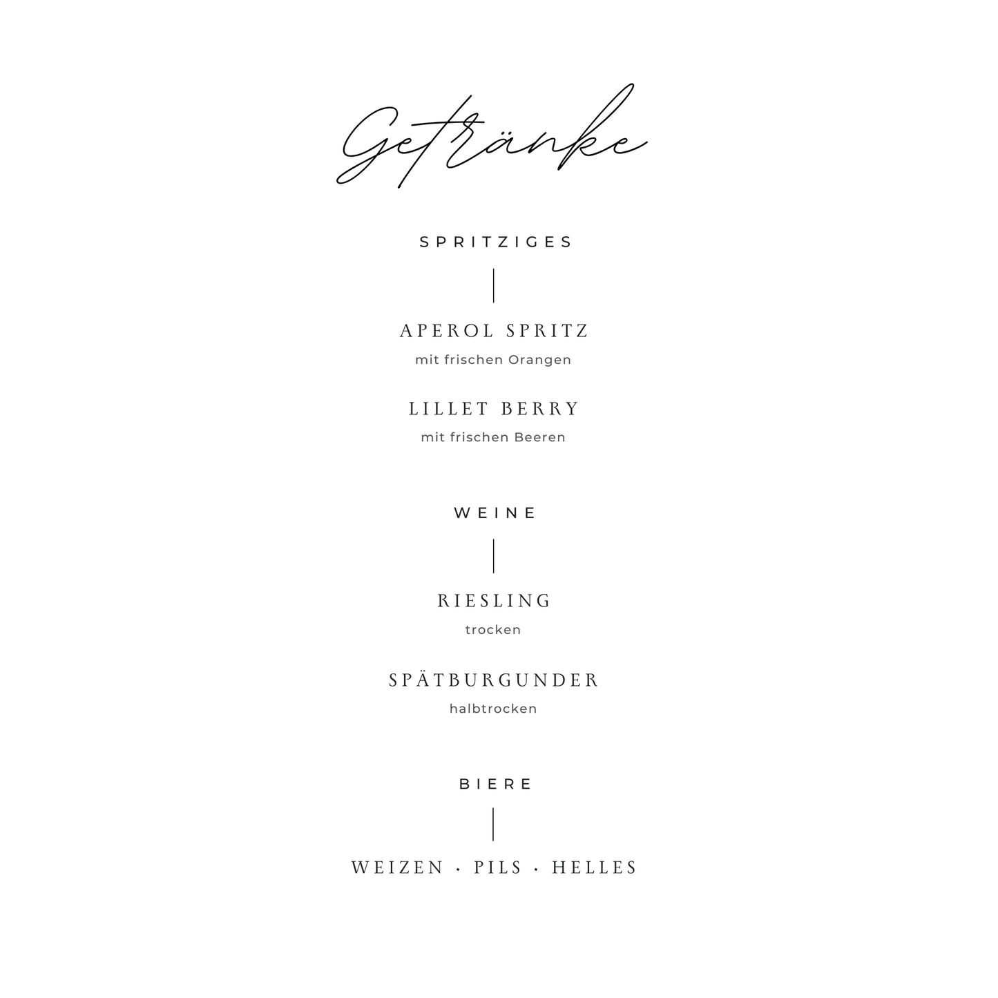 Karty menu & karty napojów – personalizowane