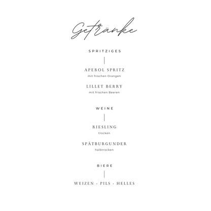 Karty menu & karty napojów – personalizowane