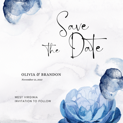 Save the Date Karty / Magnesy – personalizowane